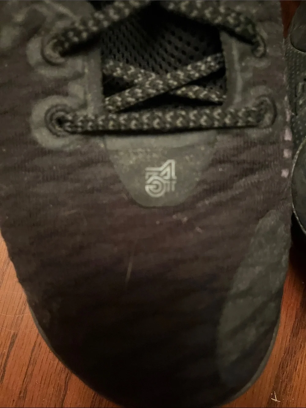 Nike- Giannis freaks. Black athletic shoes. Size 12